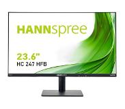 Hannspree HE HE247HFB, 59,9 cm (23.6 inch), 1920 x 1080 Pixels, Full HD, LED, 5 ms, Zwart