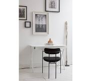 WOOOD Exclusive Ivy Eetkamerstoel Fluweel Zwart (Black, 74x52x50)