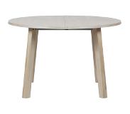 WOOOD Exclusive WOOOD Uitschuifbare Ronde Eettafel Lange Jan Eiken, 120 x 120-200cm
