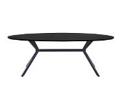 WOOOD Exclusive Eettafel Bruno Zwart - 220x100 cm
