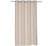Inspire - Verduisterende gordijnen ALYCIA - B.140 x H.280 cm - gordijnen met oogjes - polyester - beige