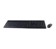 Deltaco TB-114-UK toetsenbord RF Draadloos QWERTY - Zwart