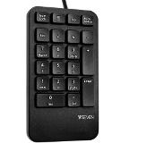 V7 KP400-1E numeriek toetsenbord Universeel USB Zwart