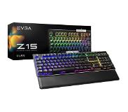 EVGA Z15 toetsenbord USB Duits Zwart