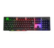 Krux Solar toetsenbord USB QWERTY Zwart