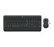 Logitech MK545 ADVANCED Wireless Keyboard and Mouse Combo toetsenbord Inclusief muis RF Draadloos Zwitsers Zwart