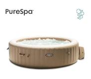 Intex Pure Spa Bubble - Sahara & Greywood Jacuzzi - 216x71 Cm - 6 Personen