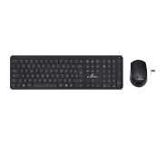 Bluestork Pack Easy Slim toetsenbord Inclusief muis RF Draadloos Zwart