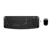 HP Draadloos Toetsenbord en Muis 300 QWERTY