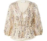 Neo Noir Blouse Mina Sequins Blouse Beige Dames | Maat 34