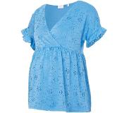 Mamalicious Zwangerschapsshirt Tess Mldinna Azuurblauw | Maat: L