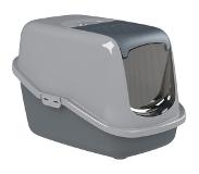 Peewee EcoHus Kattenbak - startpakket - Grijs - 56 x 39 x 38.5 cm