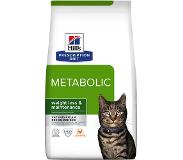 Hill's Pet Nutrition 3kg Metabolic Advanced Weight Solution Kip Hill's Prescription Diet Kattenvoer