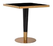 Richmond Eettafel Can Roca square black 70x70 (Gold) (Groen, 70.0x70.0x75.5cm)