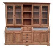 LivingFurn Bastiaan Teak 215 cm (Groen, 50x215x215cm)