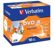 Verbatim 43521 blank DVD 4,7 GB DVD-R 10 stuk(s)