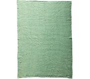 HK Living HKliving geruit sherpa plaid, groen (130x170)