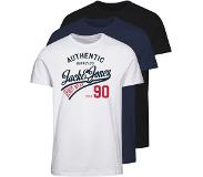 Jack & Jones Than Short Sleeve Crew Neck T-shirt 3 Units Veelkleurig 14 Years Jongen
