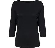 Vero Moda Panda Modal 3/4 Sleeve T-shirt Zwart M Vrouw