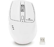 Bluestork Draadloze muis - BLUESTORK - 2,4 GHz - 5 knoppen - Wit - M-WL-R2-W