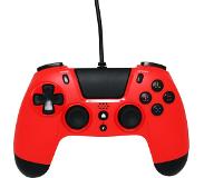 Gioteck - VX4 Premium Bedrade Controller - Rood - Geschikt voor PS4 & PC