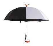 Esschert Design Paraplu Toekan Junior 98 Cm Zijde Zwart/wit