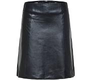Selected New Ibi Midi Skirt Zwart 34 Vrouw