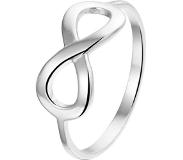The fashion jewelry collection Ring Infinity - Zilver Gerhodineerd