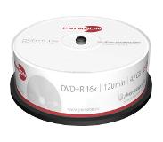 Primeon DVD+R disc 4.7 GB Primeon 2761223 25 stuks Spindel Mat zilver oppervlak