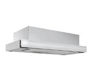 vidaXL Afzuigkap inbouw slank 480 m³/u aluminium roestvrij staal