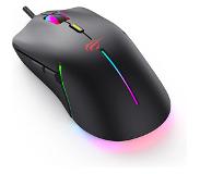 Havit GameNote Gaming muis RGB - verstelbaar tot 7200dpi - 1.6 meter USB A kabel