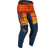 FLY Racing Kinetic Wave Pants Navy Orange 30