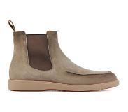 Santoni Man Leren Boots MGDT17690PARB - Taupe | Maat 45