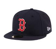 New Era Boston Red Sox 59Fifty Fitted Cap Navy Cap Maat : 7/3.8