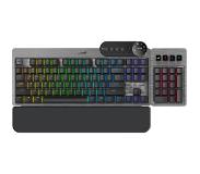Mountain Everest Max Gaming - Toetsenbord - voor gaming - MX Red - ANSI - US-Layout - grijs