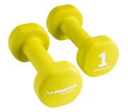 Wonder core Neoprene Dumbbell - 1 Kg - Set Van 2