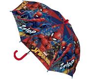 Marvel kinderparaplu Spider-Man junior 38 cm PVC donkerblauw