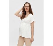 Mamalicious Zwangerschapsshirt Tess Mldinna Snow White | Maat: L