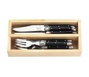 Laguiole Bestekset Laguiole Style de Vie Premium Line Zwart (12-Delig)