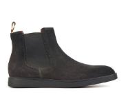 Santoni Man Leren Boots 18212 Melbourne - Grijs | Maat 43 1/2
