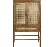 Light & Living Kast 90x45x160 cm NIPAS hout bruin (Bruin)