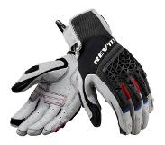 REVIT! Gloves Sand 4 Light Grey/Black 3XL Handschoenen