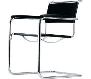 Thonet S 34/ S 34 N - zwart - Kernleer