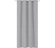 Inspire - Verduisterende gordijnen - Dekkend gordijn AREL - B.140 x H.280 cm - Gordijnen met oogjes - Polyester - Lichtgrijs
