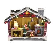 Luville Santa Toy Shop Fireplace Adapter Included