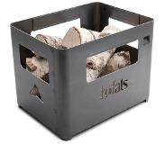 Höfats Beer Box Vuurkorf - Grey / Corten Steel|Maat: