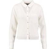 Tommy Hilfiger soepele ecru lyocell blouse - Maat L