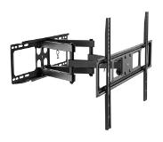 ACT TV muurbeugel voor 37-70 inch schermen - 120 Graden Draaibaar - Dubbele Arm - Tot 40kg - Zwart