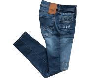 Replay Anbass Hyperflex Broken & Repaired Jeans Heren Blauw | Maat: 31/32 | 72% katoen, 23% polyetheen, 5% elastaan