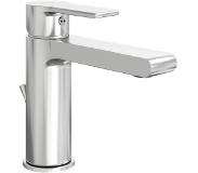 Blaufoss Carat Eco Start wastafelkraan glanzend chroom